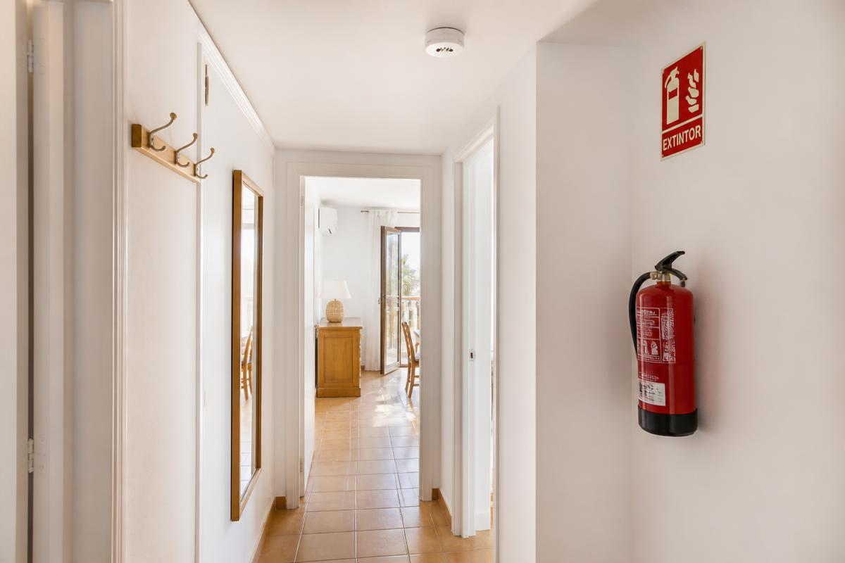 Holiday rental safety equipment in an Andalucía apartment