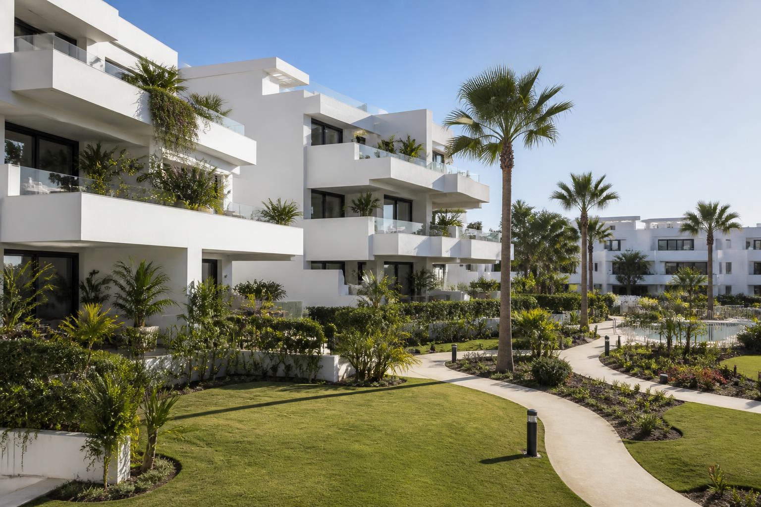 Residential apartment development in Marbella, Spain