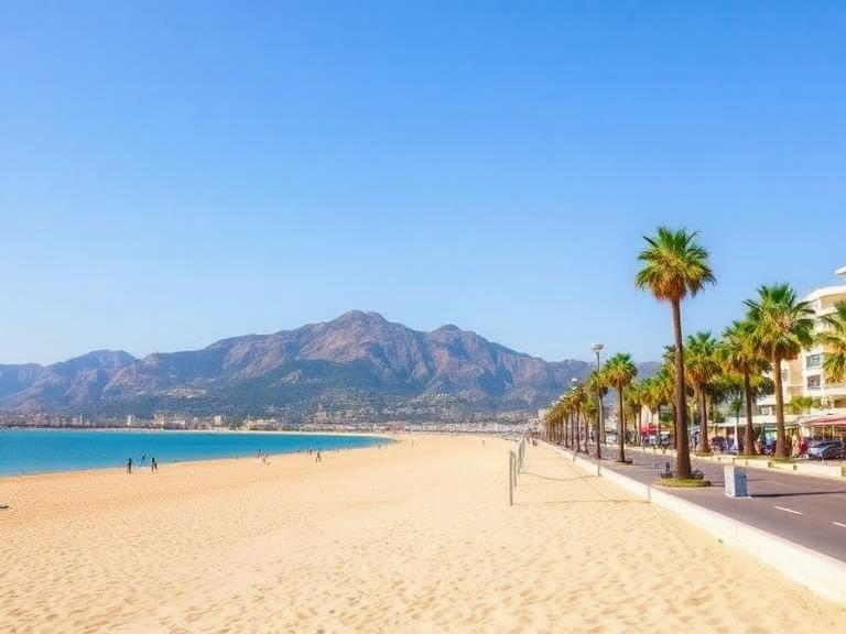 Fuengirola on the Spanish coast